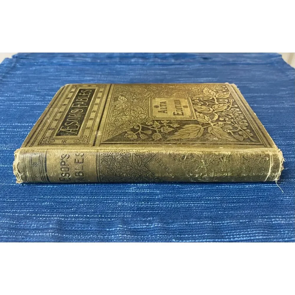 Aesop's Fables Alta Edition 1800's Porter & Coates Illustrated John Tenniel 87B